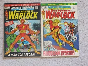 1972 Marvel Premiere 1 & 2 - Power of Warlock 1-8 Adam Warlock High Evolutionary - Picture 1 of 5