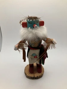 Vintage Hopi Kachina 7 Inch Morning Singer Signed MAR 97 - Picture 1 of 7