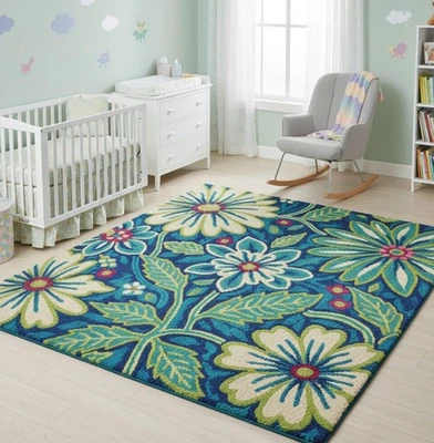 Hand-Tufted Wool Rug,Floral Elegance, Vintage Style Area Rug for Living room - Image 1 of 4