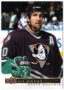2020-21 SP Signature Edition Legends UD Canvas STEVE RUCCHIN #C-26 Mighty Ducks - Picture 1 of 1