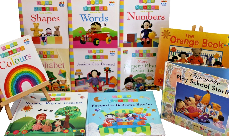 ABC Play School Book Lot x11 Bedtime Stories Nursery Rhyme Children's Education - Image 1 of 4