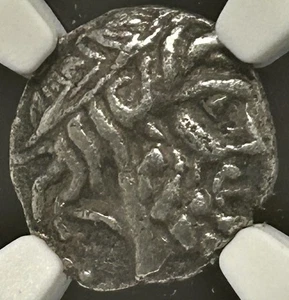 Achaean League Sparta AR Hemidrachm 1st Century BC Zeus League Monogram NGC vf - Bild 1 von 4