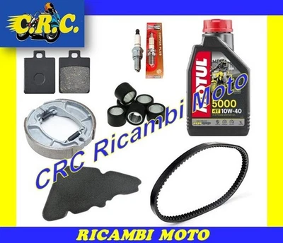 C.R.C. RICAMBI MOTO KIT TAGLIANDO PIAGGIO LIBERTY 50 4T 2000 2001 2002 2003 2004 2005 2006 2007 2008