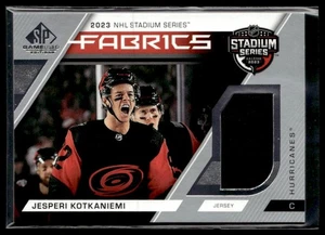 2023-24 SP Game Used 2023 Stadium Series Fabrics Jesperi Kotkaniemi #STS-8 - Bild 1 von 2