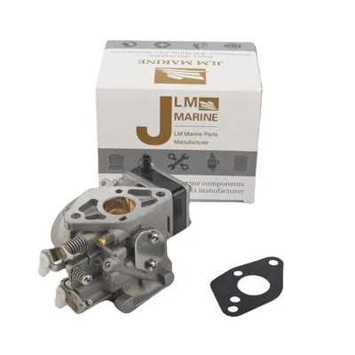 Outboard Carbs Carburetor with Gasket for Nissan Tohatsu 2-Str 6 8 9.8 HP Engine - Image 1 of 4