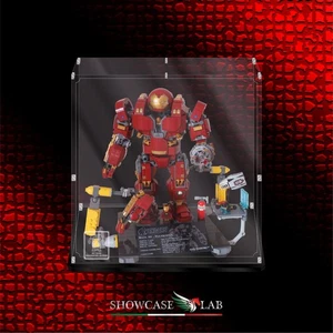 TECA IN PLEXIGLASS ACRILICO-SHOWCASE-TECA PER SET LEGO® 76105-HULKBUSTER:ULTRON - Imagen 1 de 7