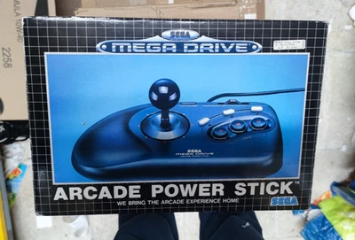 SEGA MEGA DRIVE Arcade Power Stick controller NUOVO NEW retrogame no nintendo - Immagine 1 di 4