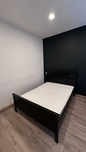 Bett 140x200 Cm mit Matratze und Lattenrost - Guter Zustand Nur Abholung - Bild 1 von 1