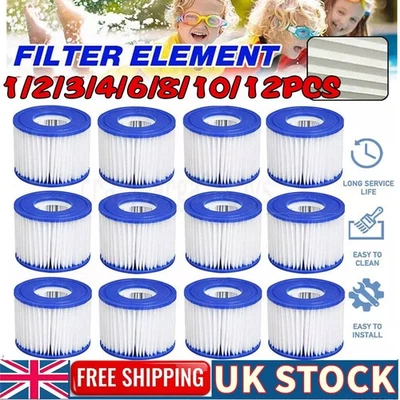 For Bestway Lazy Lay-Z-Spa Filters VI Cartridge Hot Tub Spa Swimming pool UK - Image 1 of 4