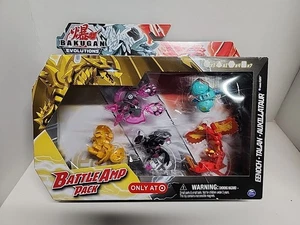 PACK AMPLIFICADOR BATALLA Bakugan EVOLUTIONS Auxillataur EENOCH ULTRA Nano Fury TALAN 4-Pk - Imagen 1 de 4