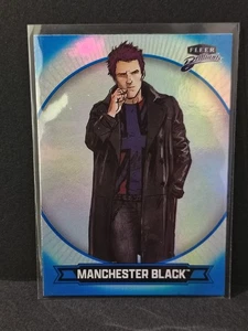 UD Fleer Brilliants Superman 2025 lámina azul paralelo #85 Manchester negro - Imagen 1 de 1