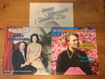 Jimmy Swaggart Lot of 3 Albums, See Pictures, Vinyls Visually rated, Gospel   R2 - Imagem 1 de 4