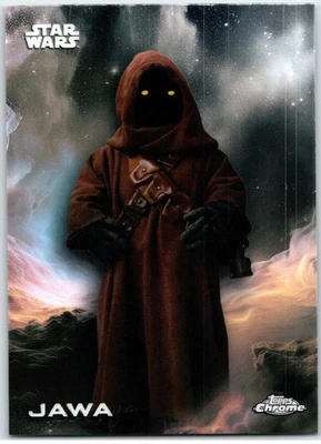 2025 Topps Chrome Star Wars Base #125 Jawa Book of Boba Fett *2 - Image 1 of 2
