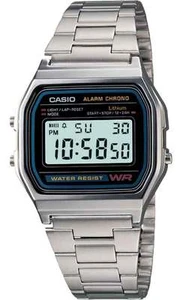 CASIO WATCH VINTAGE RETRO 80's A158WA-1 A158 A158W A158WA WARANTY GENUINE - Picture 1 of 1