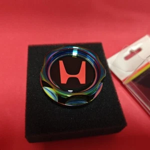 TITAN H SPORT ENGINE OIL FILLER CAP for CIVIC EP3 FN2 FK2 FK8 ACCORD JAZZ K20A R - Picture 1 of 5