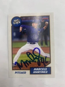 Marcelo Martinez Signed Card 2018 Omaha Storm Chasers Team Card IP Auto - Picture 1 of 1