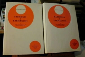 Giuseppe Battaglino FARMACIA E FARMACISTI / 2 volumi / Bulzoni 1970 - Picture 1 of 1