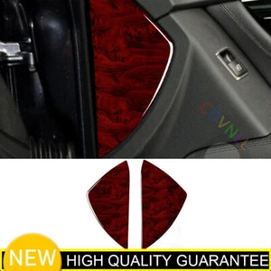 Central Console Dashboard Panel Cover 2* For Bnez C-Class 2007-10 Red Wood Grain - Picture 1 of 10