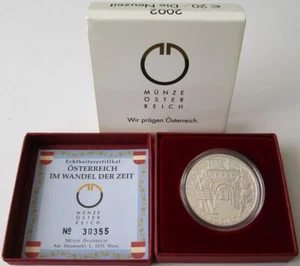 Österreich 20 Euro 2002 Neuzeit Silber - Picture 1 of 3