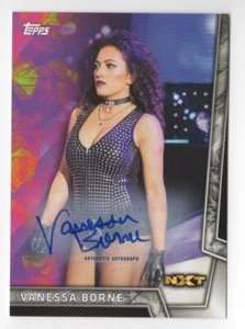 Vanessa Borne 2018 Topps WWE Women's Division Autograph Card Auto /199 - Picture 1 of 2