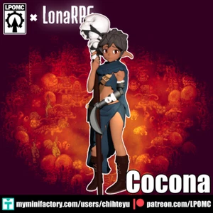Cleric Cocona | LonaRPG | LPOMC - Picture 1 of 7