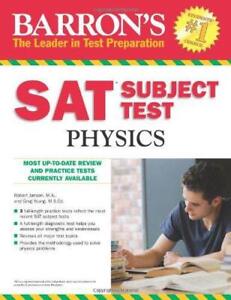SAT Subject Test Physics (Barron's Sat Subject Test Physics), Very Good Conditio