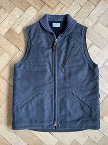 West Ride Japanese biker vest Heavy Weight Cotton With DuPont lining Chopper - Picture 1 of 14