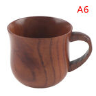 1Pc Wood Cup Natural Classical Handcrafted Beer Coffee Juice Tea Cups TumblATp9