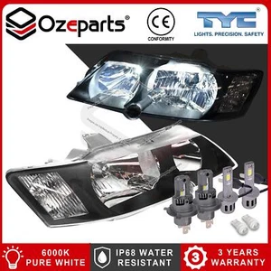 Pair LH+RH LED Headlight Head Lights For Holden Commodore VY S SS SV8 02~04 - Picture 1 of 1