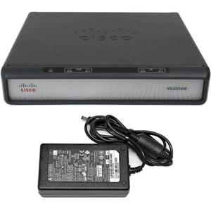 Cisco VG202XM 74-12044-01 Analog Voice Gateway - VoIP Telephone Adapter + PSU - Afbeelding 1 van 6