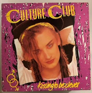 CULTURE CLUB – KISSING TO BE CLEVER - VINYL LP BLACK 1982 VIRGIN - VG+ - 4 - Picture 1 of 2