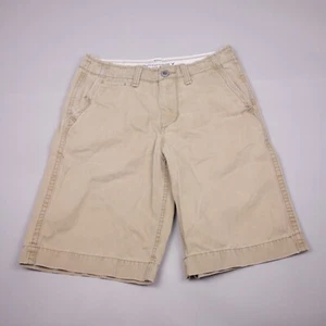 American Eagle Shorts 30 Longer Length Chino Beige Cotton Casual Mens - Picture 1 of 8