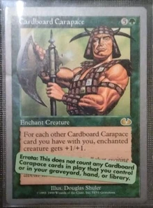 MTG Cardboard Carapace Card - Picture 1 of 2