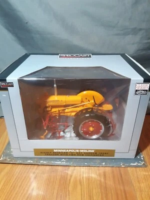  1/16 Minneapolis Moline "U" Narrow Front Tractor w/2 row Plow  - Image 1 of 4