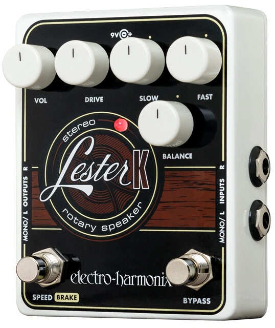 Electro-Harmonix LESTER-K Lester K Altavoz Giratorio Estéreo Emulador Pedal de Efecto Foto 1 de 1