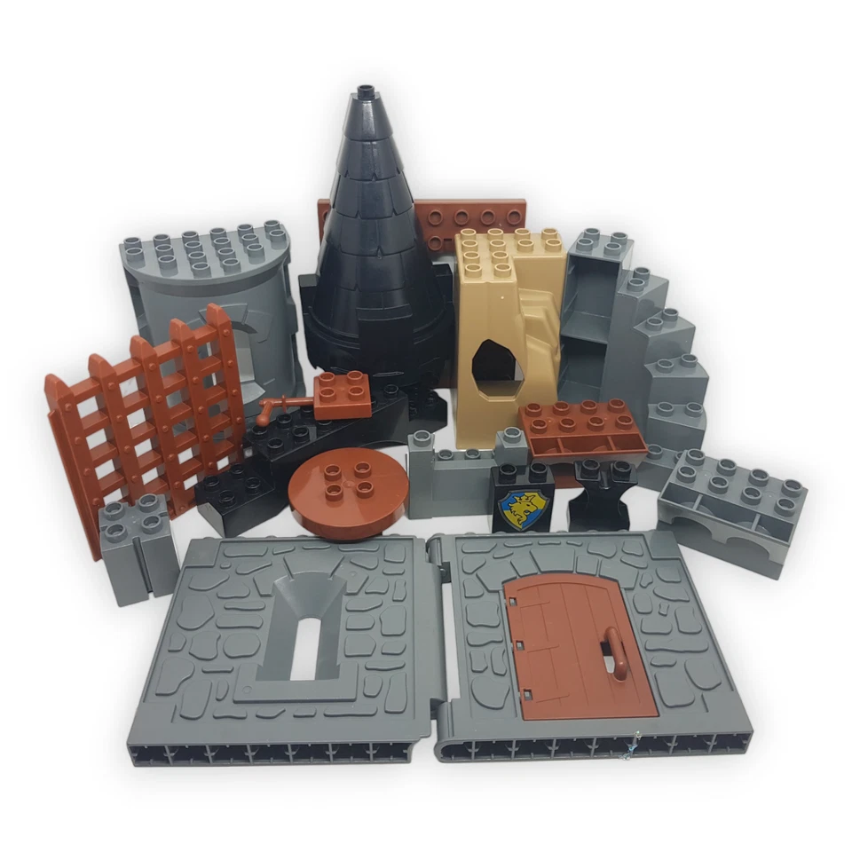 Lego Duplo Ritter Burg Ersatzteile Zubehör Castle Festung Steine Zum Auswählen - Bild 1 von 1