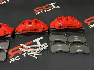 Pinzas de freno delanteras Mercedes-Benz GLS63 GLE63 2021+ W167 X167 AMG SOLO se adapta a todos Foto 1 de 4