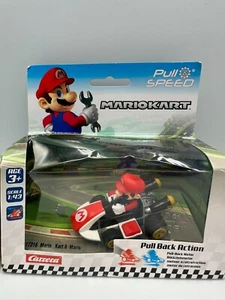 Mario Kart Mario Carrera Pull & Speed Scale 1:43 - Pull Back Action [NEW] - Picture 1 of 1