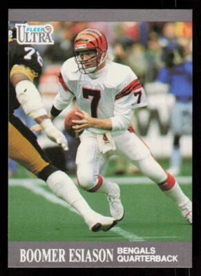 1991 Ultra Boomer Esiason #15  Football  Cincinnati Bengals - Image 1 of 2