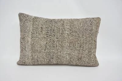Funda de Almohada Gris 16"x24", Almohada Decoración del Hogar, Almohadas Antiguas, Funda de Cojín Foto 1 de 4