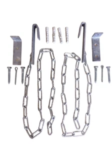 Gitterrost Sicherungskette, Lichtschachtsicherung m.700mm lg Kette,1 Paar/Beutel - Bild 1 von 2