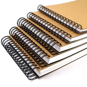 A3 A4 A5 x200, x160, x80, x60, x40 White Pages Sketchbook Scrapbook180GSM Blank - Picture 1 of 7