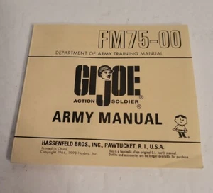 Gi Joe Action Soldier Reproduction Army Manual FM75-00 #1 - Bild 1 von 4