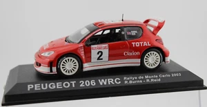 IXO 1:43 Peugeot 206 WRC Monte Carlo 2003 R. Burns - Imagen 1 de 4