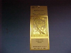 1992 Gulfstream Park Breeders Cup Full Admission Ticket.Beautiful.Mint - Picture 1 of 5