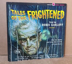 Boris Karloff - Tales Of The Frightened Vol 1 disque vinyle Halloween (B12)