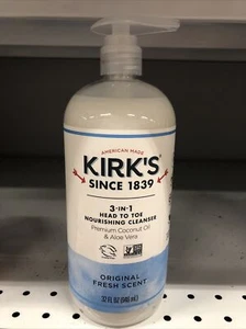 Limpiador nutritivo 3 en 1 Kirks aroma original 32 oz - Imagen 1 de 3