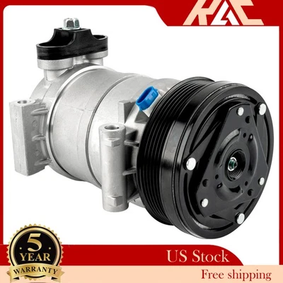 New A/C Compressor For GMC Sonoma 1996-1997 Isuzu Hombre 1997-1998 V6 4.3L 58950 Foto 1 de 4