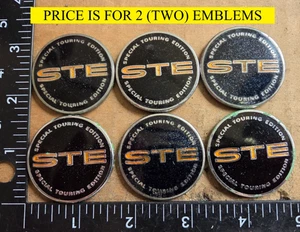 (2) PONTIAC STE - SPECIAL TOURING EDITION EMBLEMS {6046} - Bild 1 von 7