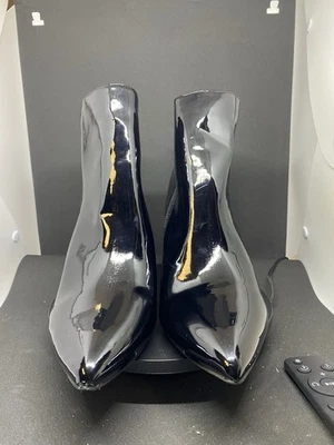 Botines Olivia + Kate Rachel elegantes negros charol para mujer nuevos sin etiquetas talla 10 Foto 1 de 4